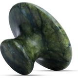 Bütüncül Şifa Yeşim Büyük Doğal Masaj Taşı ( Mantar Gua Sha)