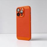 Buway Apple Iphone 12 Kamera Korumalı Soğutucu Özellikli Premium Kılıf - Turuncu