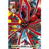 BUY ART FOR LESS Resmi Lisanslı Deadpool - Parçalanmış 60 x 90 cm Sanat Posteri - Dekoratif Baskı - Poster Kağıdı - Çerçeveye Hazır