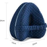 Buy Buy Relax Bacak Arası Destekleyici Ortopedik Diz Yastığı - Uyku ve Dinlenme Için Ergonomik Bacak Arası Destek Yastığı - Lacivert