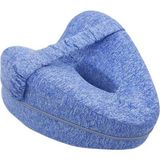 Buy Buy Relax Bacak Arası Destekleyici Ortopedik Diz Yastığı - Uyku ve Dinlenme Için Ergonomik Bacak Arası Destek Yastığı - Mavi