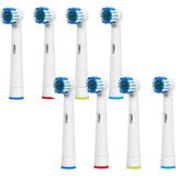 Buyfun 8'li Elektrikli Diş Fırçası Kafası Oral B ile Uyumlu