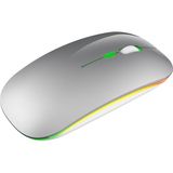 Buyfun M40 2.4g Şarj Edilebilir Ultra-Ince Kablosuz Mouse - Gümüş