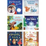 Büyüdüğüm Zaman + Kaybolan Eldiven + Mutlu Su Aygırı + Küçük Kar Tanesi + Sevginin Gücü + Küçük Meşe Palamudu / 6 Kitap Çocuk Masal Kitabı Seti