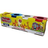 Büyük 4 Parça Oyun Hamuru (4887) - Renkli