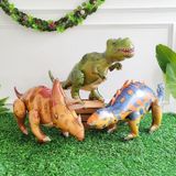 Büyük Bağımsız Dinozor 3 adet 96,52 cm Tyrannosaurus Ankylosaurus Doğum Günü Partisi Bebek Partisi Dekorasyon Seti Parti Malzemeleri Dekorasyonlar Hediye Çocuklar (karışık)