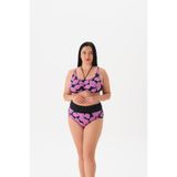 Büyük Beden Balenli Toparlayıcı Bikini Takım