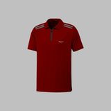 Büyük Beden Erkek Bordo Kumaş Yürüyüş Için Konforlu Tişört 4XL-10XL - 7XL