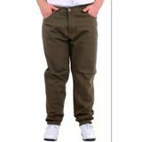 Büyük Beden Erkek Gabardin Pantolon 5 Cep Doğa Classic 22920 Haki