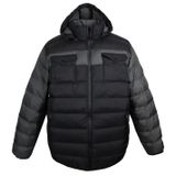Büyük Beden Erkek Mont Eden Siyah (Siyah, 2XL)