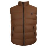 Büyük Beden Erkek Yelek Nubuk (Taba, 3XL)
