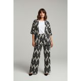 Büyük Beden Kimono Hırkalı 2’li Takım – Bürümcük Kumaş Oversize Şık Set-Siyah-2XL
