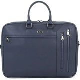 Büyük Boy 17.3 Inç Laptop Evrak Çantası Case Club 2208-5 Omuz Askılı - 44-32-7,50 CM - Lacivert