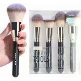 Büyük Boy 4 Lü Allık Fondöten Kontur Allık Makyaj Fırçası Seti - Makeup Brush