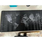 Büyük Boy 88X40 Xxl Dünya Desenli Mouse Pad Kauçuk Kaymaz Alt Taban, Yumuşak Kumaş Oyuncu Mousepad, Bilgisayar ve Dizüstü, Notebook Uyumlu 88 40