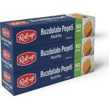 Büyük Boy Buzdolabı Poşeti 30X45CM 50'li x 3 Paket (150 Adet) - 30 x 45 cm