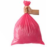 Büyük Boy Çöp Poşeti Çilek Kokulu Pembe Renkli 50 Adet Çöp Torbası Sızdırmaz Tabanlı Dayanıklı ve Yırtılmaya Karşı Güçlü Yüksek Taşıma Kapasitesi Hijyenik ve Pratik Günlük Kullanım için