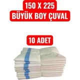 Büyük Boy Çuval 150 x 225 Boyutunda Tekstil Kırpıntı Çuvalı