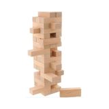 Büyük Boy Doğal Ahşap Denge Oyunu Jenga 54 Parça