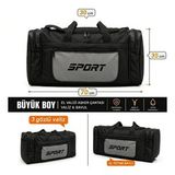 Büyük Boy El Valizi Asker Çantası 70 Cm Spor Seyahat Çantası 3 Gözlü Dayanıklı Valiz & Bavul