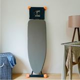 Büyük Boy Ipli Keçeli Ütü Masası Kılıfı 55X140CM, Dayanıklı ve Şık - Antrasit - Seçenek 1