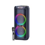 BÜYÜK BOY KABLOSUZ MİKROFONLU BLUETOOTH HOPARLÖR ŞARJLI KABLOSUZ SES BOMBASI SPEAKER BRODU-BTS2175