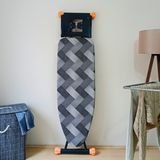 Büyük Boy Keçeli Ipli Ütü Masası Kılıfı 55X140 Cm, Şık ve Pratik Kullanım - Antrasit - Seçenek 1