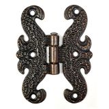 Büyük Boy Kelebek Menteşe 68x53 mm - (1 Adet, Antik Bakır)