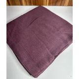 Büyük Boy Pano Pamuk Eşarp- 120 x 120 - 5657 17 - Gül Kurusu - Renk