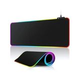 Büyük Boy Rgb Led Oyun Mouse Pad, 80X30 Cm