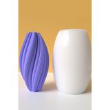 Büyük Boy Spiral Mum Kalıbı, Silikon, 18 Cm, El Yapımı Mum Malzemeleri - Seçenek 1