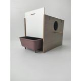 Büyük Boy Sultan Yuvalık Folluklu 29 x 22 x 19 CM Çift Açılır Mdf Yuva