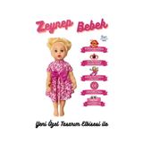 Büyük Boy Türkçe Konuşan Zeynep Bebek Et Bebek Gövde Ve Bacaklar Sert Plastik 60 Cm
