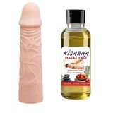 Büyük Boy, Uzatıcı Dolgulu Uzatmalı Prezervatif 50 ml Çilekli
