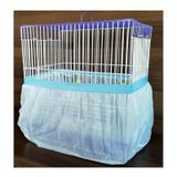 Büyük Boy Xxl Kuş Kafes Tülü 60 X 35 X 30 Cm - Renk Mavi