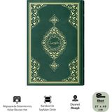 Büyük Cami Boy Kuran-I Kerim (2 Renkli, Mühürlü) - B.Cami Boy - Yeşil