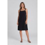 Büyük Cepli Askılı Salaş Elbise