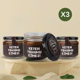 Büyük Dedemin Balları Balları Keten Tohumu Ezmesi Taş Değirmen 3X300gr - 900 gr
