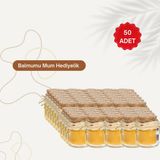 Büyük Dedemin Balları Hediyelik Minik Kavanozda Balmumu 50 Adet