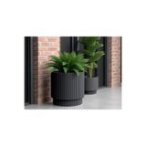 Büyük Dekoratif Modern Saksı ve Vazo 30 lt (36.6 Cm X 36.6 Cm) İçsiz