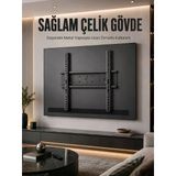 Büyük Ekran Tv Duvar Askısı 50-95 İnç Dayanıklı Sabit Askı Aparatı Kolay Kurulum - Lisinya