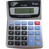Büyük Ekranlı Dijital Masaüstü Hesap Makinesi 8 Rakamlı KA-025 - Seçenek 1 - Cappuccino