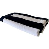Büyük Havlu, Havuz ve Plaj, Cabana Çizgili Tek Taraflı Havlu ve Tek Taraflı Kadife 81 cm x 177 - 0,6 x 19 x 29 cm