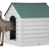 Büyük Irk Köpek Kulubesi (Yeşil Kiremit Çatı)