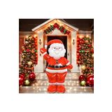 Büyük Kırmızı Ayaklı Noel Baba Yılbaşı Folyo Balonu