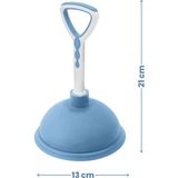 Büyük Lavabo Pompası, Güçlü ve Dayanıklı, Mavi Renk, Pratik Çözüm - Beyaz - Seçenek 1