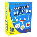 Büyük Manyetik Kuran Harfleri Mıknatıslı Magnet Oyuncak Elifba