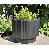 Büyük Modern Saksı Vazo 36.6 cm x 36.6 cm 33 Lt Içsiz