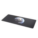 Büyük Oyuncu Mouse Pad 300x700 mm Mikro Kumaş Yüzeyli Desenli Mousepad, Kaymaz Kauçuk Tabanlı XL Masa Matı (Dünya)