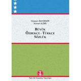 Büyük Özbekçe - Türkçe Sözlük